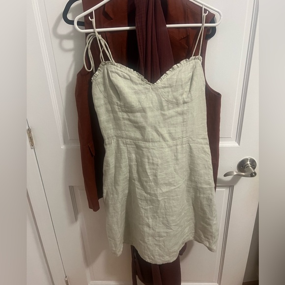 Aritzia Wilfred Fable Linen Dress - Picture 3 of 4